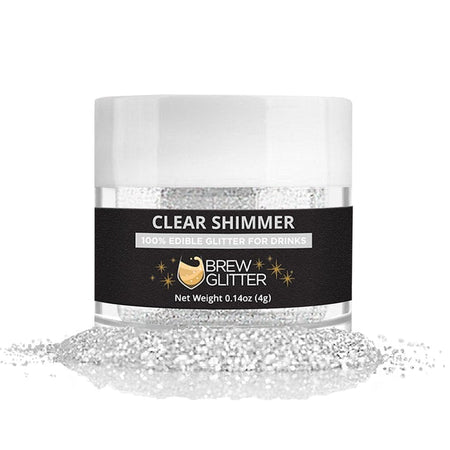 Clear Shimmer Brew Glitter | Cocktail Beverage Glitter