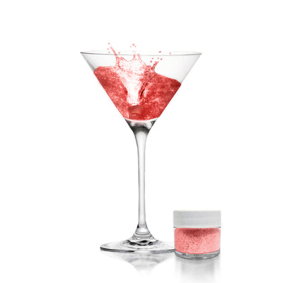 Red Brew Glitter | Cocktail Beverage Glitter