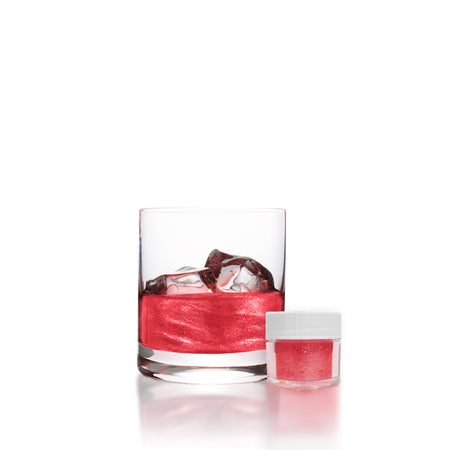 Red Brew Glitter | Cocktail Beverage Glitter