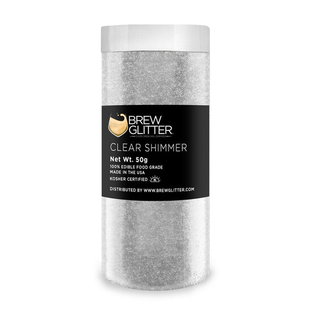 Clear Shimmer Brew Glitter | Cocktail Beverage Glitter